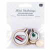 Rico Design Stickringe mini rund 2 Stück