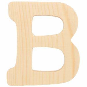 Rico Design Holz-Buchstaben 8cm B