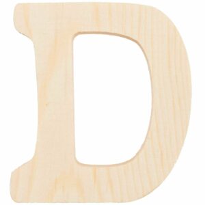 Rico Design Holz-Buchstaben 8cm D