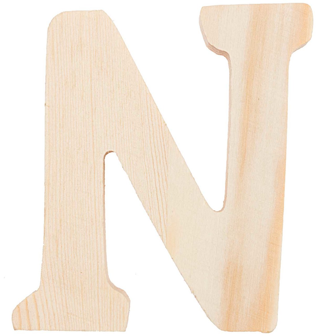 Rico Design Holz-Buchstaben 8cm N