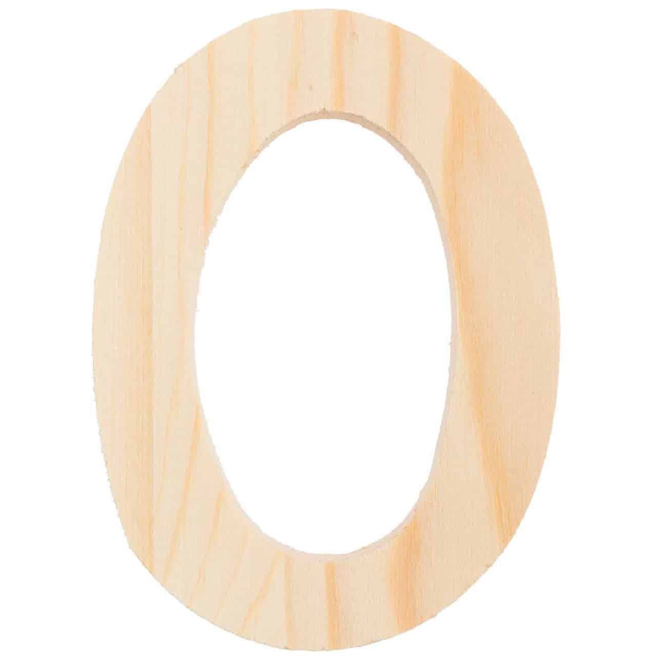 Rico Design Holz-Buchstaben 8cm O