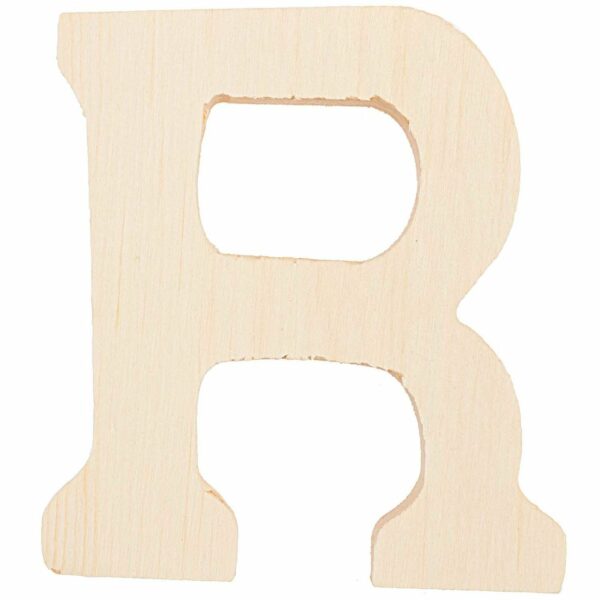 Rico Design Holz-Buchstaben 8cm R