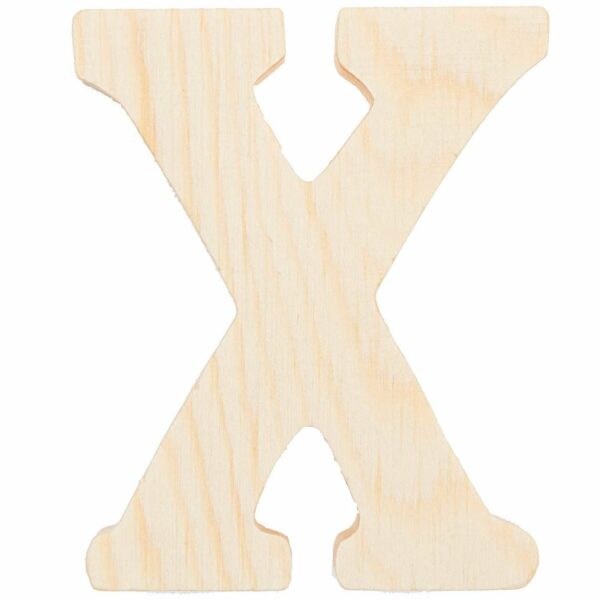 Rico Design Holz-Buchstaben 8cm X