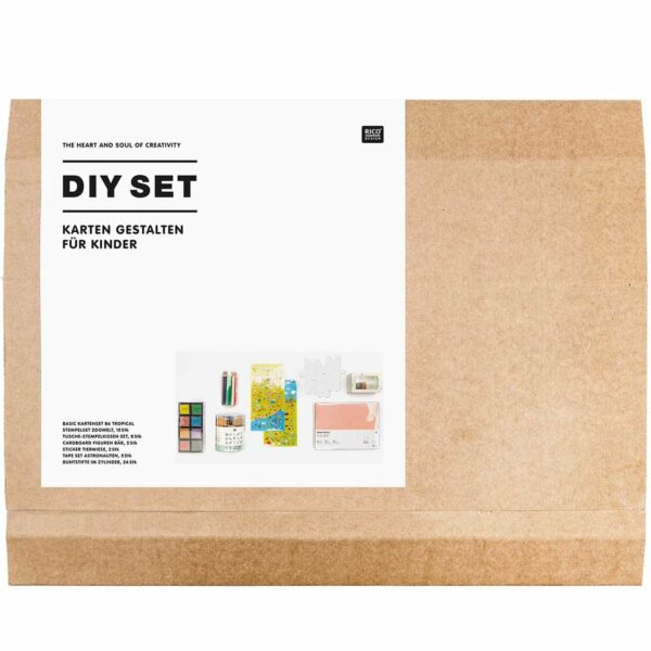 Rico Design DIY Set Kartengestaltung Kinder