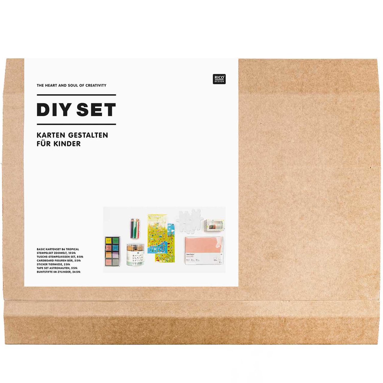 Rico Design DIY Set Kartengestaltung Kinder