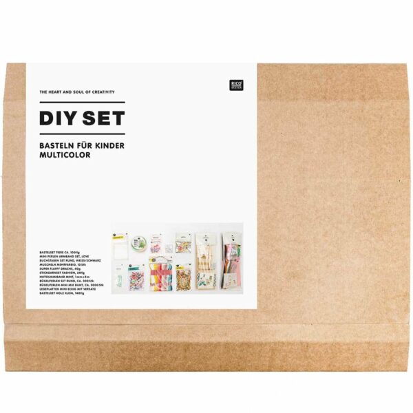 Rico Design DIY Set Basteln für Kinder Multicolor