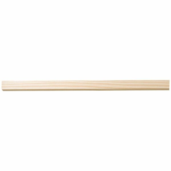 Rico Design Kiefernleiste 50cm rechteckig 10mm/20mm/50cm 2 Stück