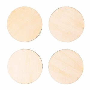 Rico Design Holzdekoanhänger-Set Kreis 7