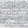 Made by Me Chenilledraht 50cm 10 Stück glitter silber