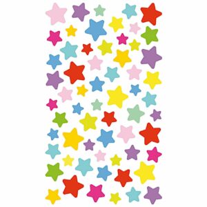 Paper Poetry Sticker Sterne mehrfarbig 10x19cm 4 Bogen