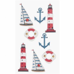 Paper Poetry 3D Sticker Ostsee-Nordsee