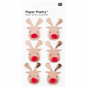 Paper Poetry 3D Sticker Elche Hot Foil
