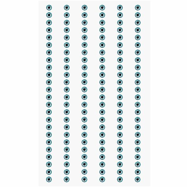 Paper Poetry Strass-Sticker aquamarin 3mm