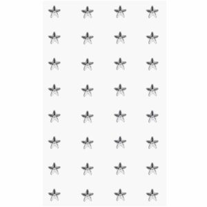 Paper Poetry Strass-Sticker Sterne crystal 6mm