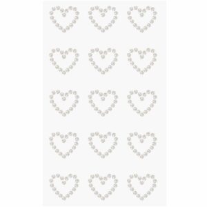Paper Poetry Perlen-Sticker Herzen