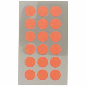 Rico Design Office Sticker Punkte 15mm 4 Bogen neonrot