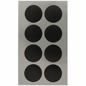 Rico Design Office Sticker Punkte 25mm 4 Bogen schwarz
