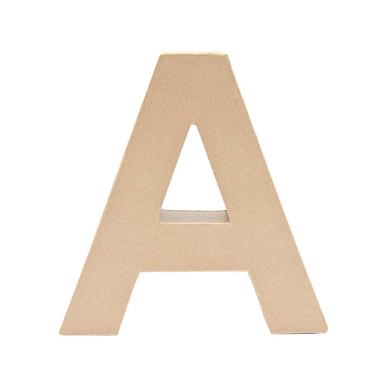 Rico Design 3D Papp-Buchstaben stehend A
