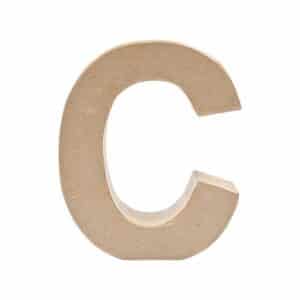 Rico Design 3D Papp-Buchstaben stehend C