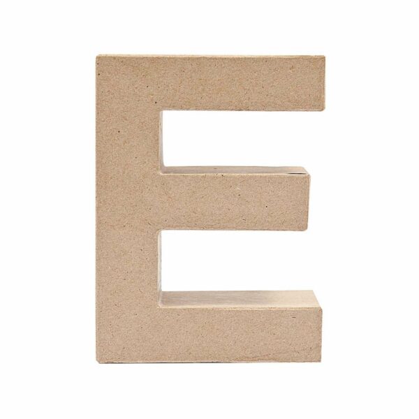 Rico Design 3D Papp-Buchstaben stehend E