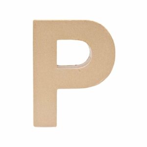 Rico Design 3D Papp-Buchstaben stehend P