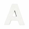 Rico Design 3D Papp-Buchstaben weiß stehend A