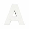 Rico Design 3D Papp-Buchstaben weiß stehend A