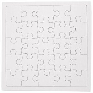 Rico Design Puzzle mit Legerahmen 25teilig