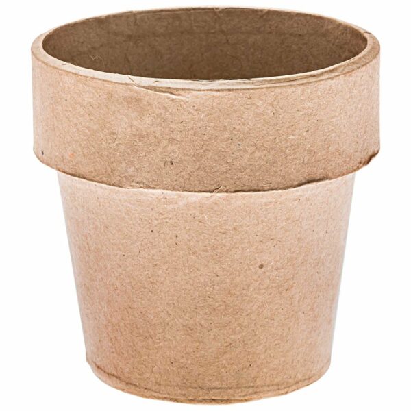 Rico Design Pappmaché Blumentopf natur 8