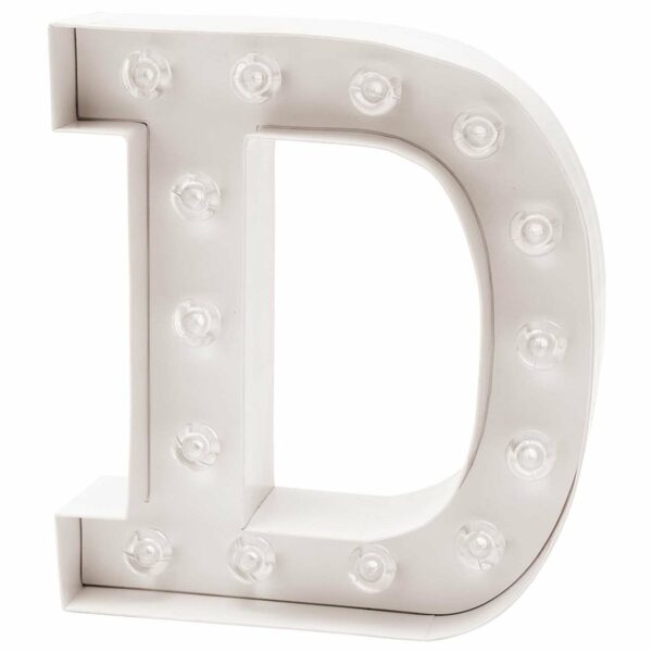 Rico Design LED Leucht-Buchstaben D