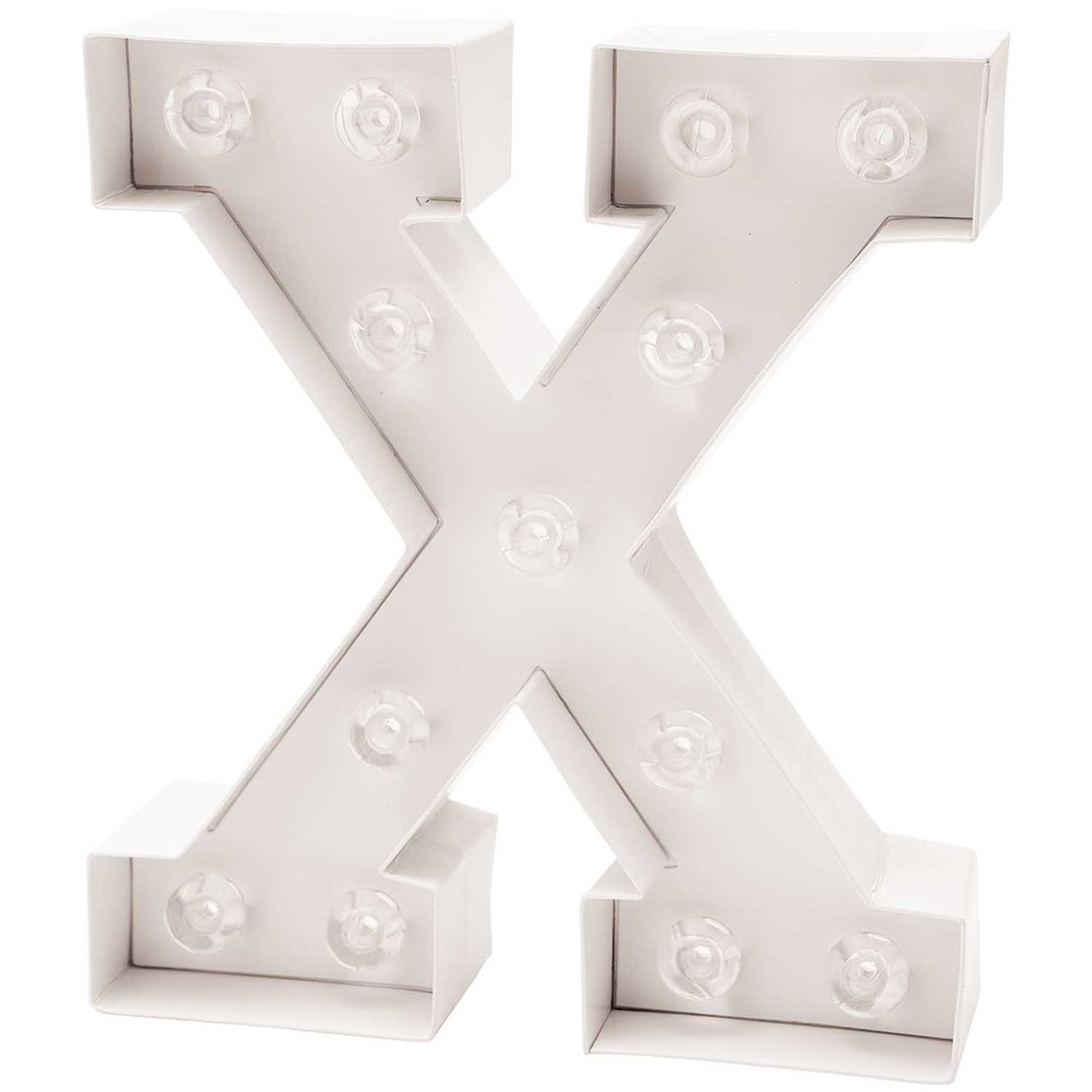 Rico Design LED Leucht-Buchstaben X