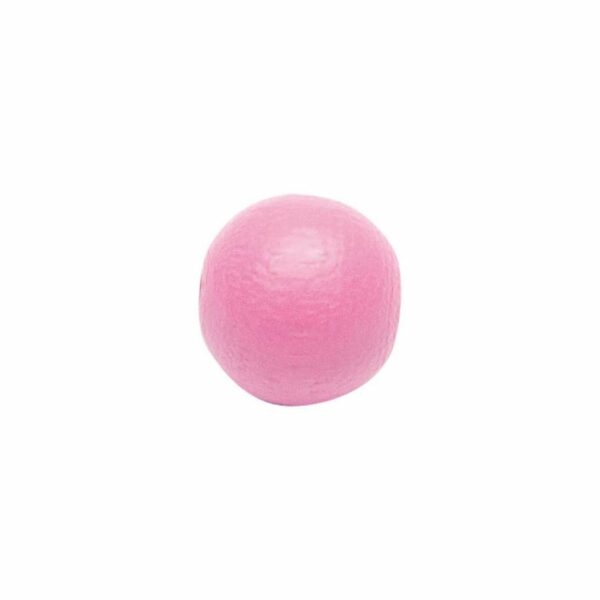 Rico Design Holz-Perlen 10mm 60 Stück pink