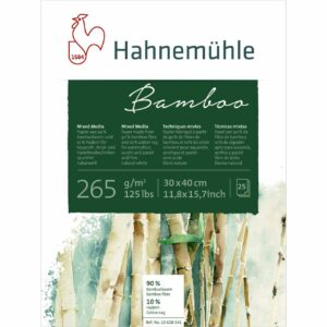 Hahnemühle Block Bamboo Mixed Media 265g/m² 30x40cm 25 Blatt