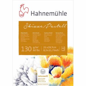 Hahnemühle Block Skizze/Pastell 130g/m² 30 Blatt DIN A4