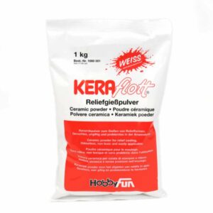 HobbyFun Keraflott Reliefgießpulver weiß 1000g