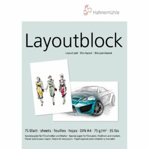 Hahnemühle Layout-Block A4 75 Blatt