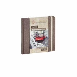 Hahnemühle Toned Watercolour Book beige 200g/m² 30 Blatt 14x14cm