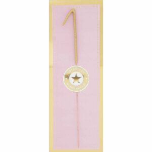 Wondercandle Wunderkerze Giant Zahl gold 30cm 1