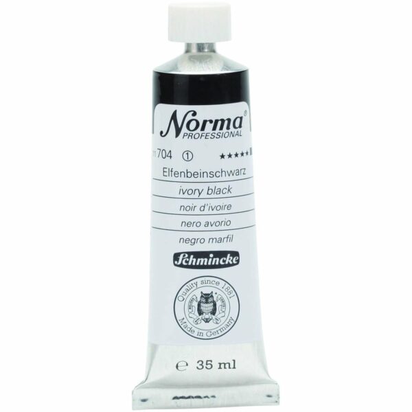 Schmincke Norma 35ml elfenbeinschwarz