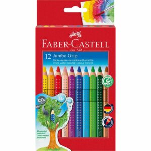 Faber Castell Jumbo Grip Farbstift 12er-Kartonetui