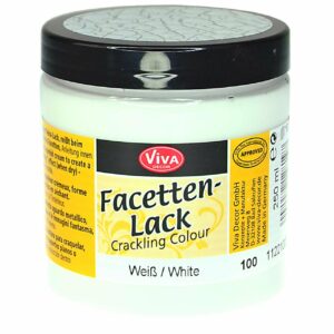 VIVA DECOR Facettenlack 250ml weiß