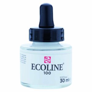 ECOLINE flüssige Wasserfarbe 30ml weiß