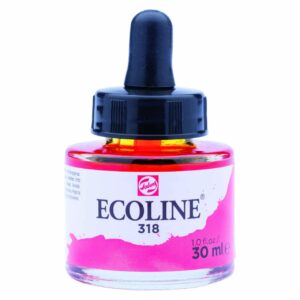 ECOLINE flüssige Wasserfarbe 30ml karmin