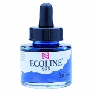 ECOLINE flüssige Wasserfarbe 30ml ultramarin dunkel