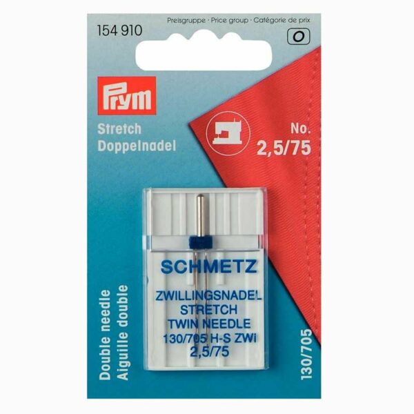 Prym Doppel-Nähmaschinennadel 130/705 2