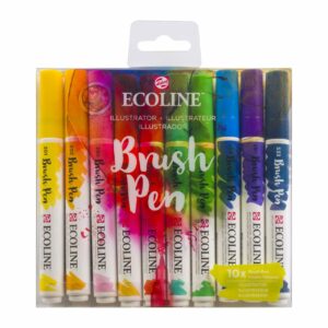 ECOLINE Brush Pen Set 10 Stück Illustrator