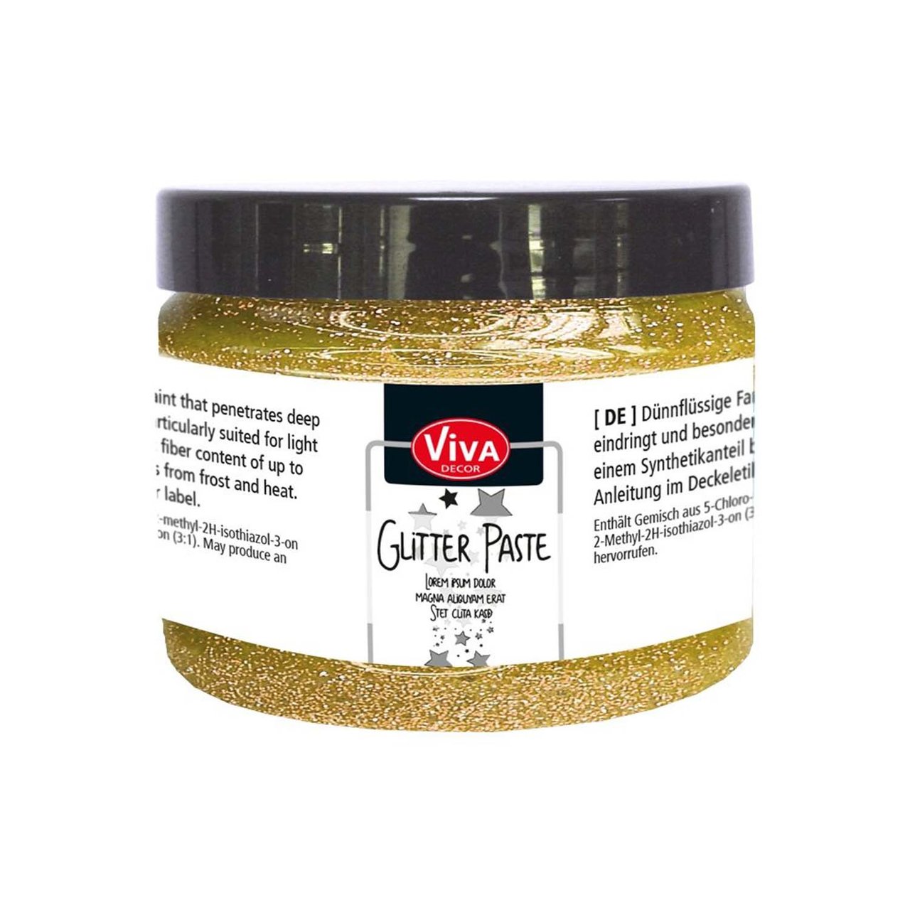 Viva Décor Glitter-Paste 150ml gold