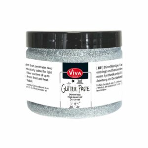Viva Décor Glitter-Paste 150ml silber