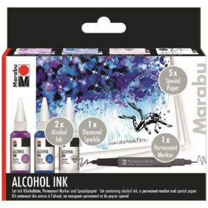 Marabu Alcohol Ink Set Underwater
