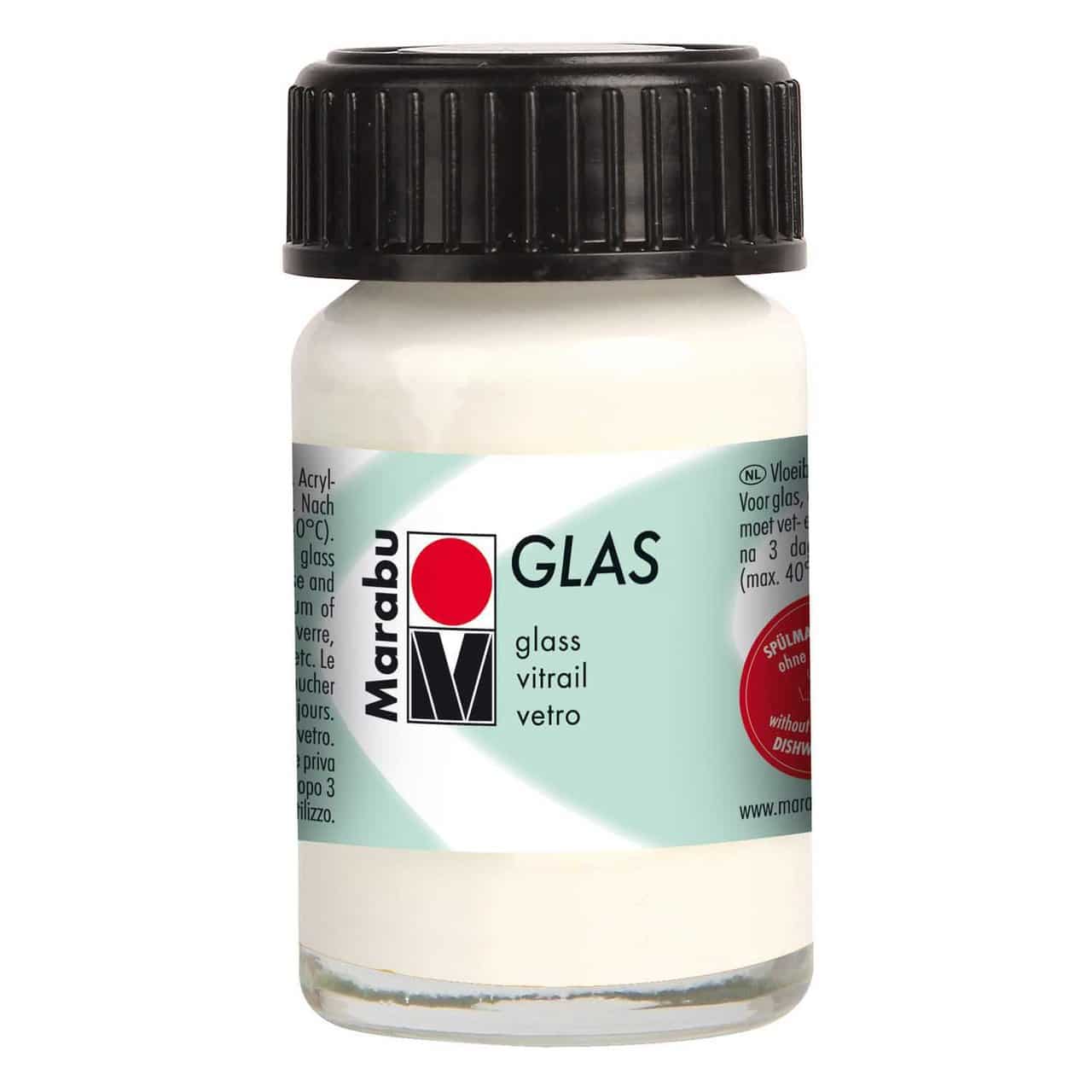 Marabu Glasfarbe 15ml weiß